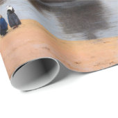 Johannes Vermeer - Blick auf Delft Geschenkpapier (Rolleneckpunkt)