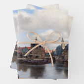 Johannes Vermeer - Blick auf Delft Geschenkpapier Set (Beispiel)