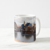 Johannes Vermeer - Blick auf Delft Kaffeetasse (VorderseiteRechts)