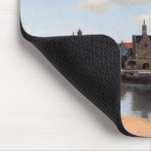Johannes Vermeer - Blick auf Delft Mousepad (Ecke)
