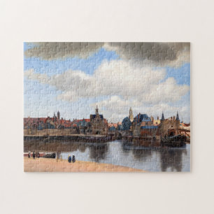 Johannes Vermeer - Blick auf Delft Puzzle