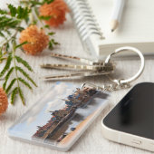 Johannes Vermeer - Blick auf Delft Schlüsselanhänger (Vorderseite rechts)