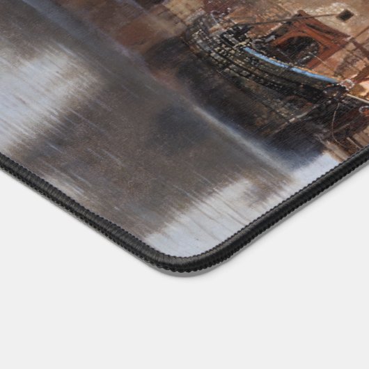 Johannes Vermeer - Blick auf Delft Schreibtischunterlage (Ecke)