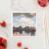 Johannes Vermeer - Blick auf Delft Serviette (Beispiel)