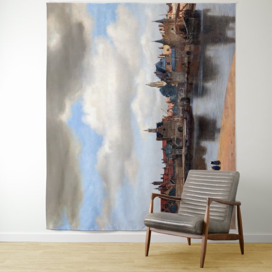 Johannes Vermeer - Blick auf Delft Wandteppich (Beispiel)