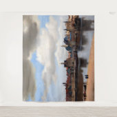 Johannes Vermeer - Blick auf Delft Wandteppich (Vorderseite)
