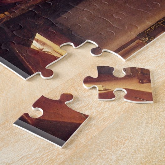 Johannes Vermeer - das Geographpuzzlespiel Puzzle (Seite)