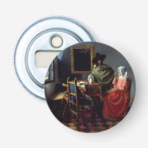 Johannes Vermeer - Das Glas Wein Flaschenöffner