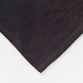 Johannes Vermeer - Das Glas Wein Fleecedecke (Ecke)