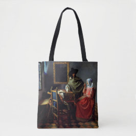 Johannes Vermeer - Das Glas Wein Tasche
