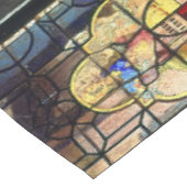 Johannes Vermeer - Das Glas Wein Tischdecke (Schrägansicht)