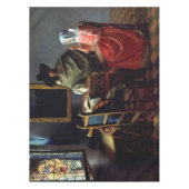 Johannes Vermeer - Das Glas Wein Tischdecke (Vorderseite)