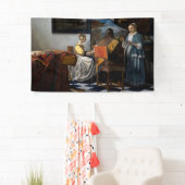 Johannes Vermeer - Das Konzert Banner (Insitu)