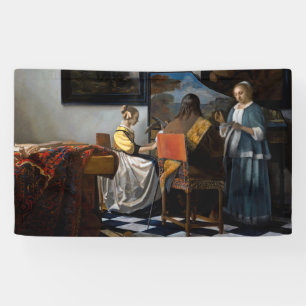 Johannes Vermeer - Das Konzert Banner