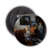 Johannes Vermeer - Das Konzert Flaschenöffner (Vorderseite)