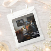 Johannes Vermeer - Das Konzert Geschenktütchen (Ausgeschnitten)