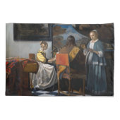 Johannes Vermeer - Das Konzert Kissenbezug (Rückseite)