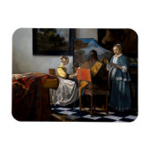Johannes Vermeer - Das Konzert Magnet (Horizontal)