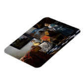 Johannes Vermeer - Das Konzert Magnet (Linke Seite)