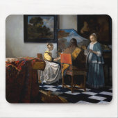 Johannes Vermeer - Das Konzert Mousepad (Vorne)