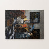Johannes Vermeer - Das Konzert Puzzle (Horizontal)