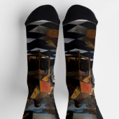 Johannes Vermeer - Das Konzert Socken (Oben)