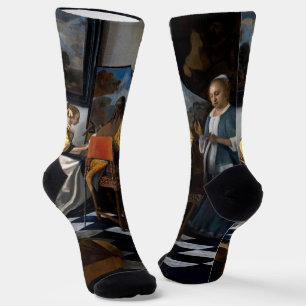 Johannes Vermeer - Das Konzert Socken