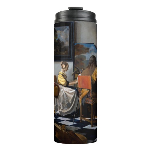Johannes Vermeer - Das Konzert Thermosbecher (Vorderseite)