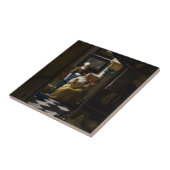 Johannes Vermeer - Das Liebe-Schreiben Fliese (Seite)