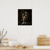 Johannes Vermeer - Das Liebe-Schreiben Poster (Küche)
