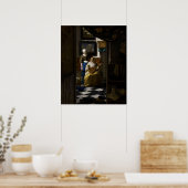 Johannes Vermeer - Das Liebe-Schreiben Poster (Küche)