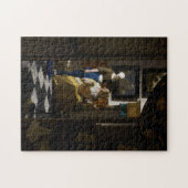 Johannes Vermeer - Das Liebe-Schreiben Puzzle (Horizontal)