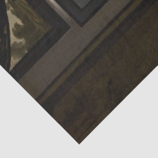 Johannes Vermeer - Das Liebe-Schreiben Seidenpapier (Detail)