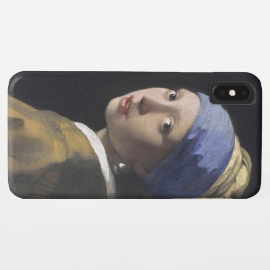Johannes Vermeer - Das Mädchen mit Perlenohrring Case-Mate iPhone Hülle (Rückseite (Horizontal))