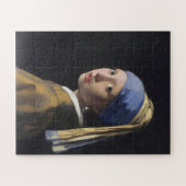 Johannes Vermeer - Das Mädchen mit Perlenohrring Puzzle (Horizontal)