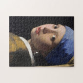 Johannes Vermeer - das Mädchen mit Perlenverering Puzzle (Horizontal)