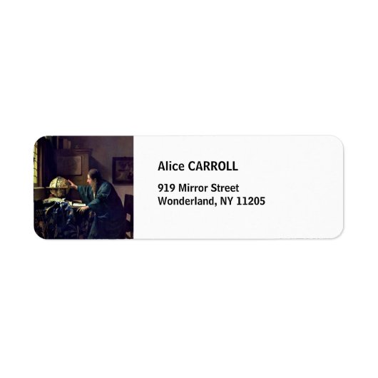 Johannes Vermeer - Der Astronom (Vorne)