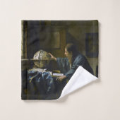Johannes Vermeer - Der Astronom Badhandtuch Set (Waschlappen)