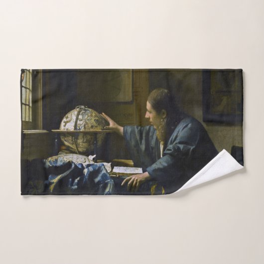 Johannes Vermeer - Der Astronom Badhandtuch Set (Handtuch)