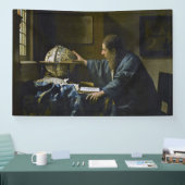 Johannes Vermeer - Der Astronom Banner (Messe)