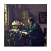 Johannes Vermeer - Der Astronom Fliese (Vorderseite)