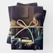 Johannes Vermeer - Der Astronom Geschenkpapier Set (Beispiel)