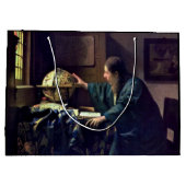 Johannes Vermeer - Der Astronom Große Geschenktüte (Rückseite)
