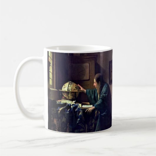 Johannes Vermeer - Der Astronom Kaffeetasse (Links)