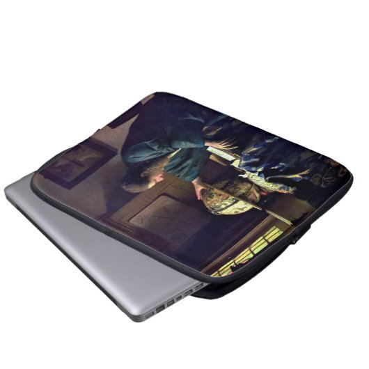 Johannes Vermeer - Der Astronom Laptopschutzhülle (Vorne Knopf)