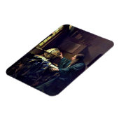 Johannes Vermeer - Der Astronom Magnet (Linke Seite)