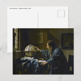 Johannes Vermeer - Der Astronom Postkarte