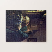 Johannes Vermeer - Der Astronom Puzzle (Horizontal)
