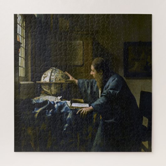 Johannes Vermeer - Der Astronom Puzzle (Vertikal)