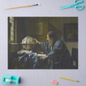 Johannes Vermeer - Der Astronom Seidenpapier (Basteln)